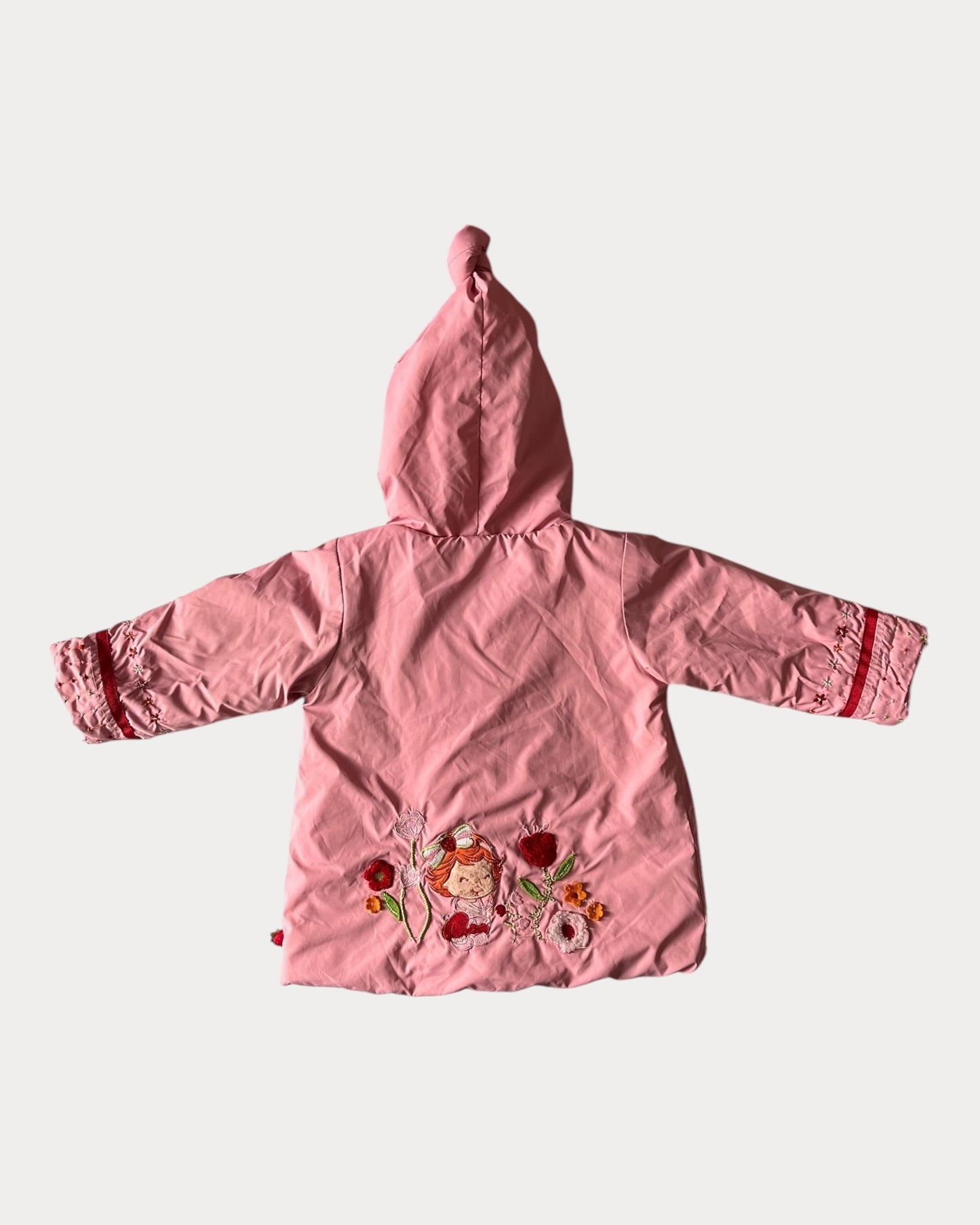 Vintage Strawberry Shortcake puffer jacket