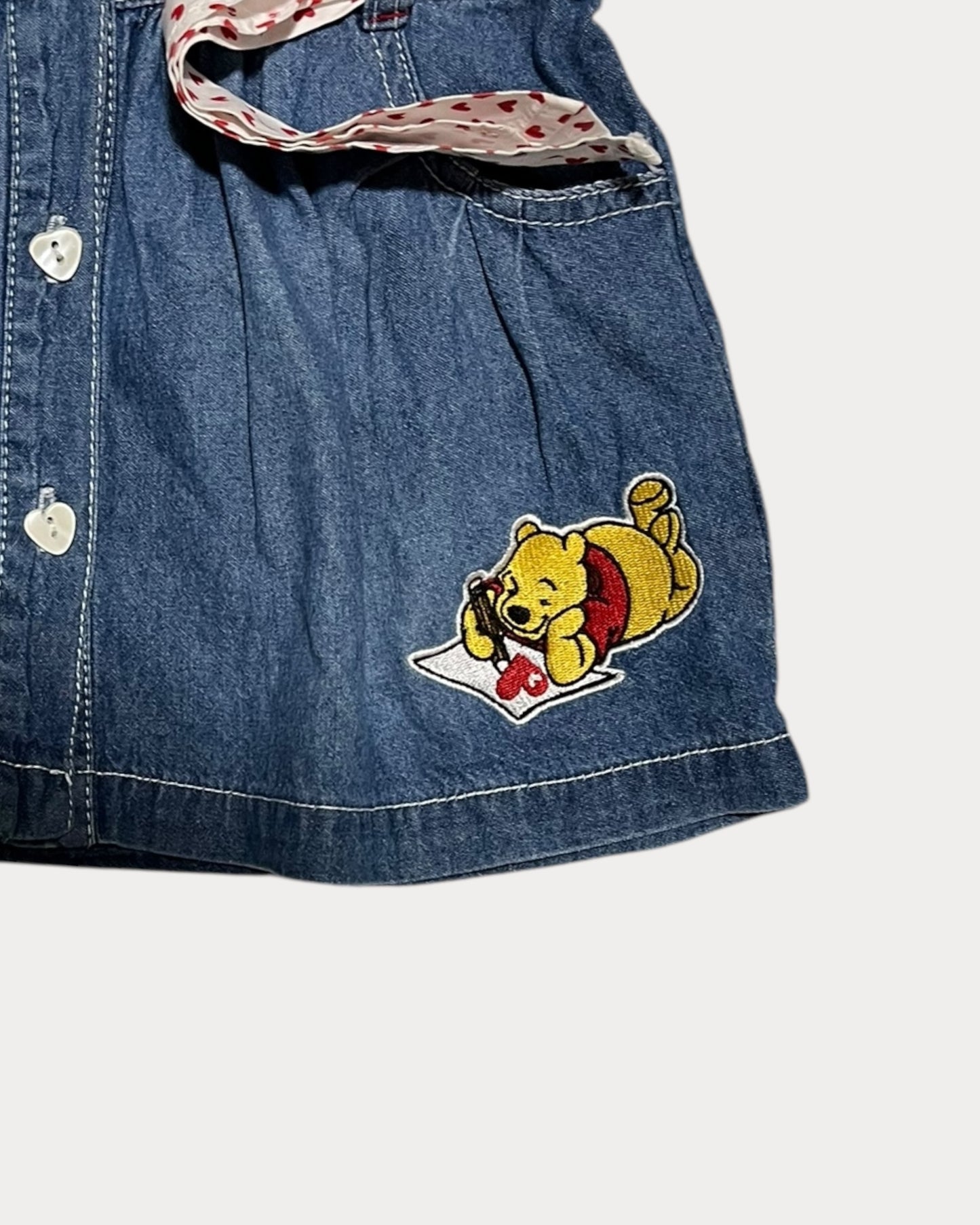 Vintage Winnie the Pooh denim dress