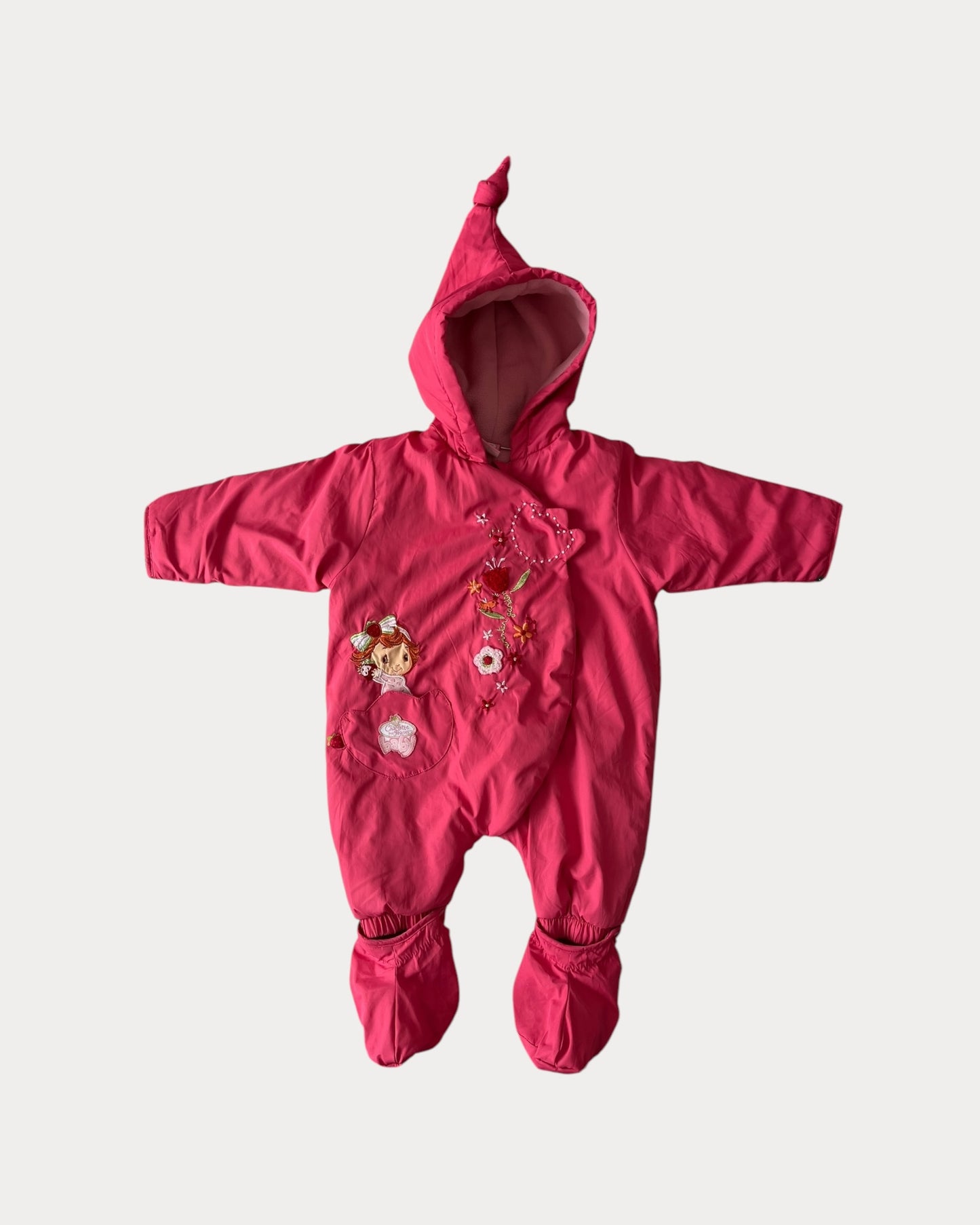 Vintage Strawberry Shortcake Snowsuit Bunting
