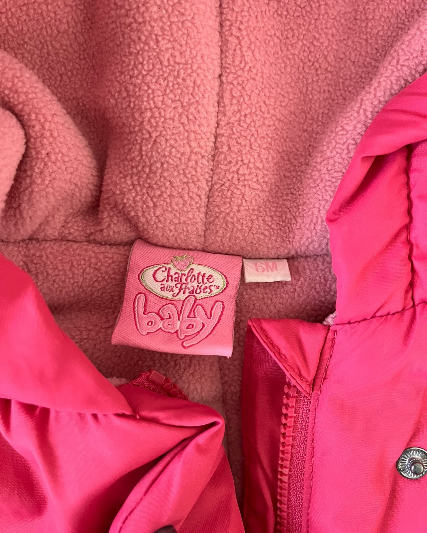 Vintage Strawberry Shortcake Snowsuit Bunting
