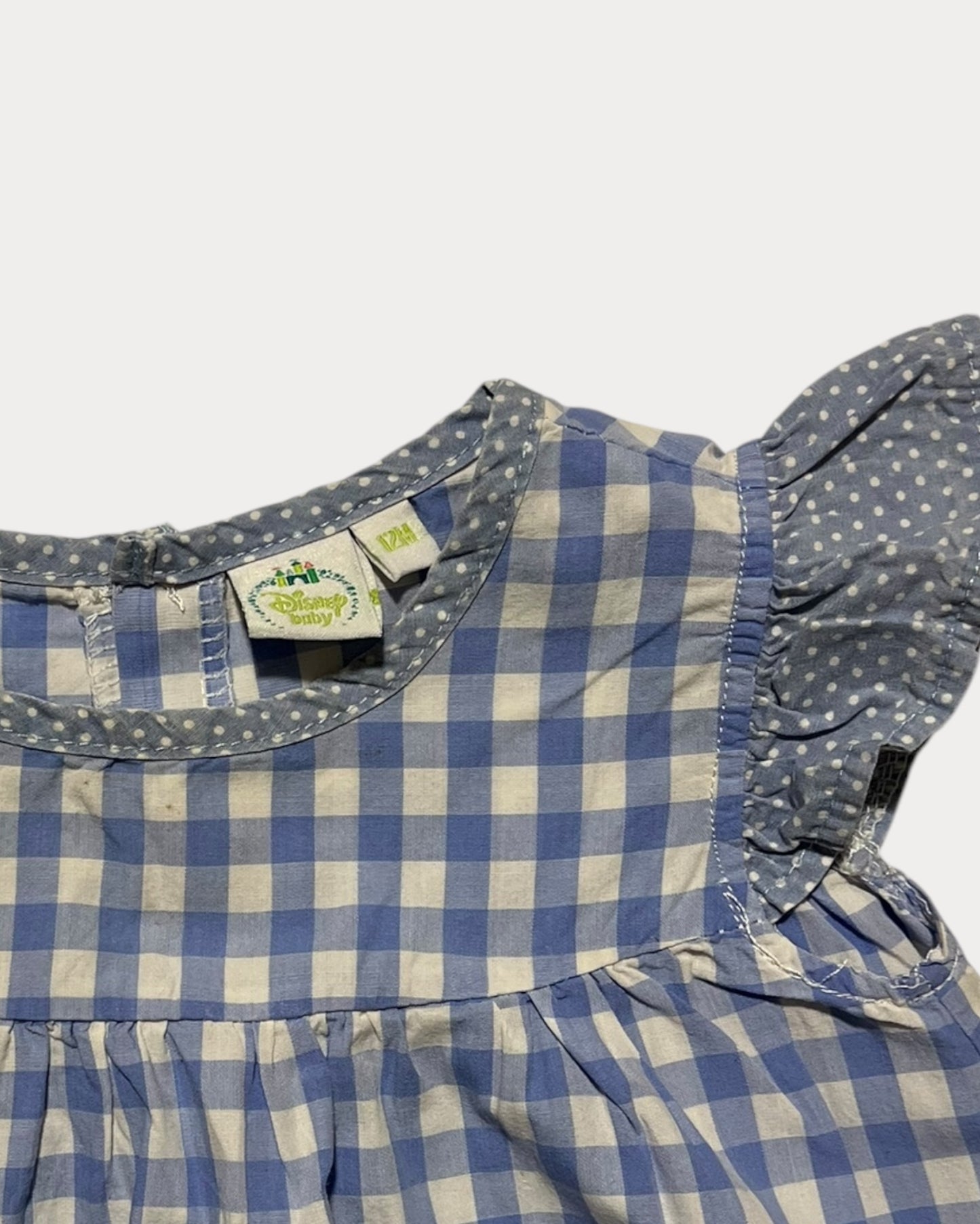 Robe babydoll vichy Winnie l'ourson