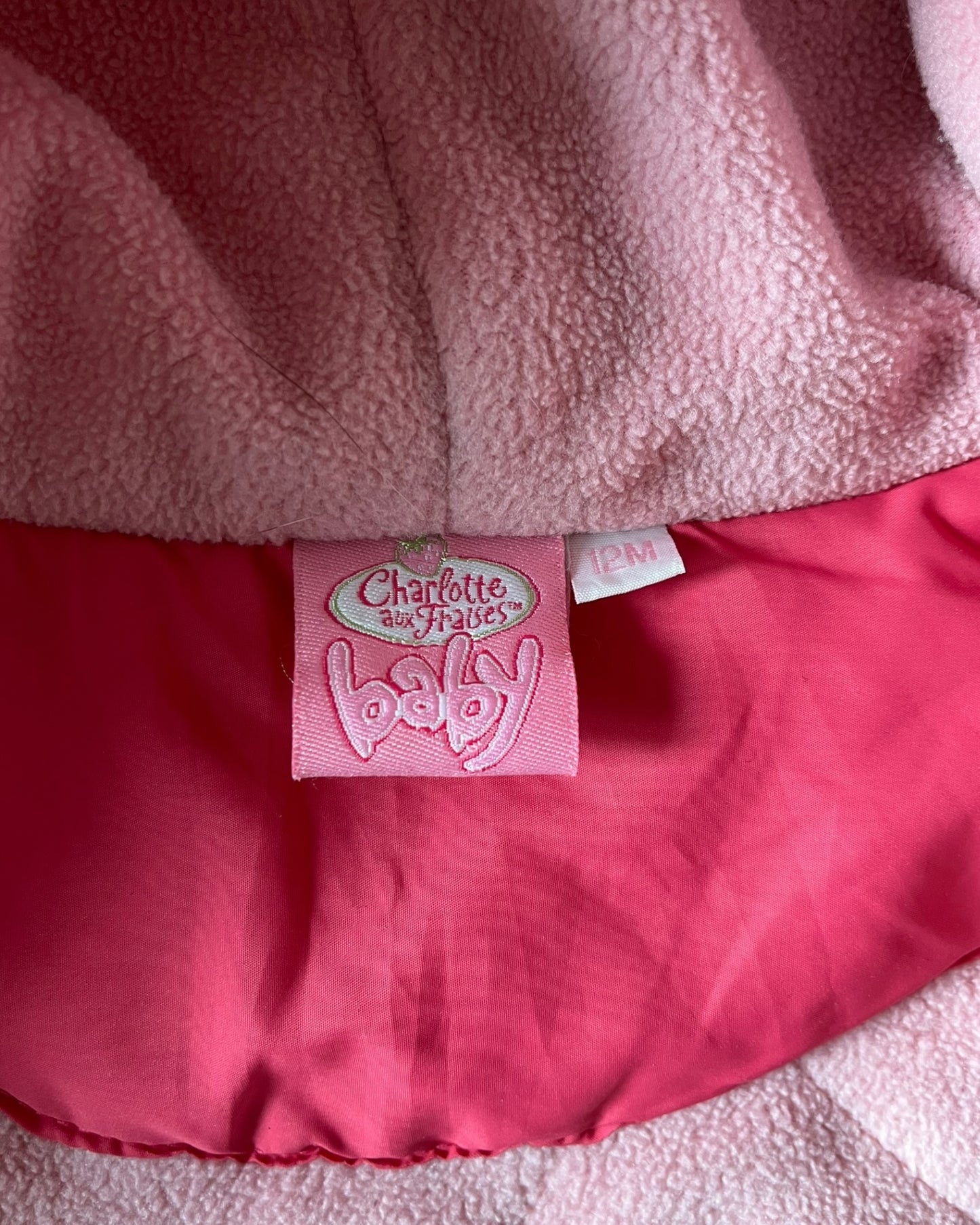 Strawberry Shortcake puffer jacket