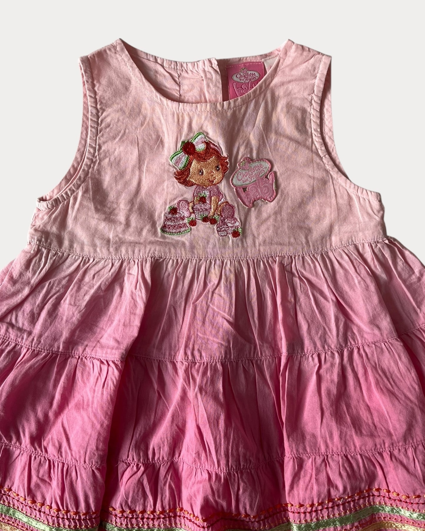 Vintage Strawberry Shortcake babydoll dress