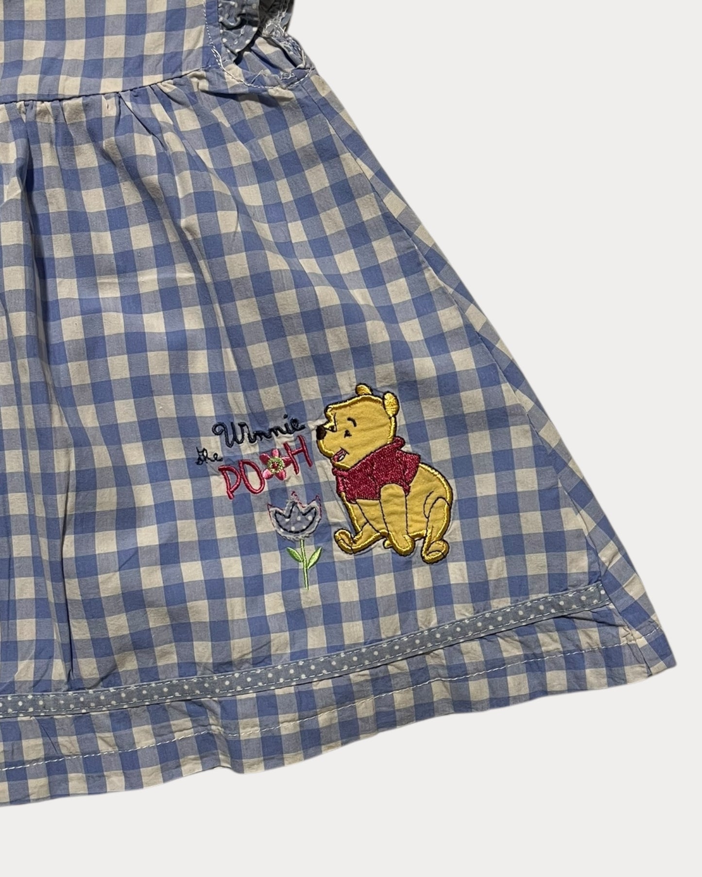 Robe babydoll vichy Winnie l'ourson
