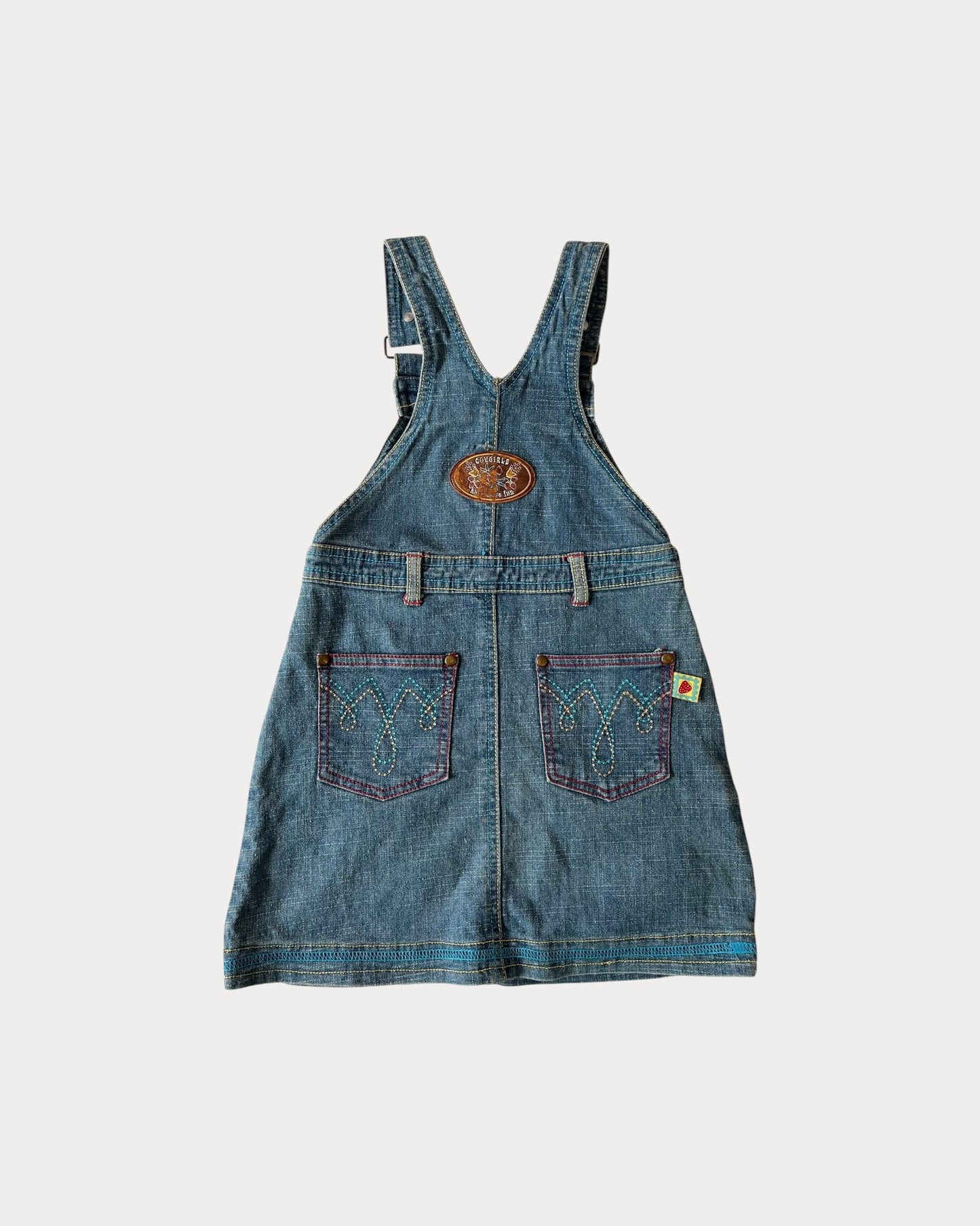 Vintage Strawberry Shortcake denim dress