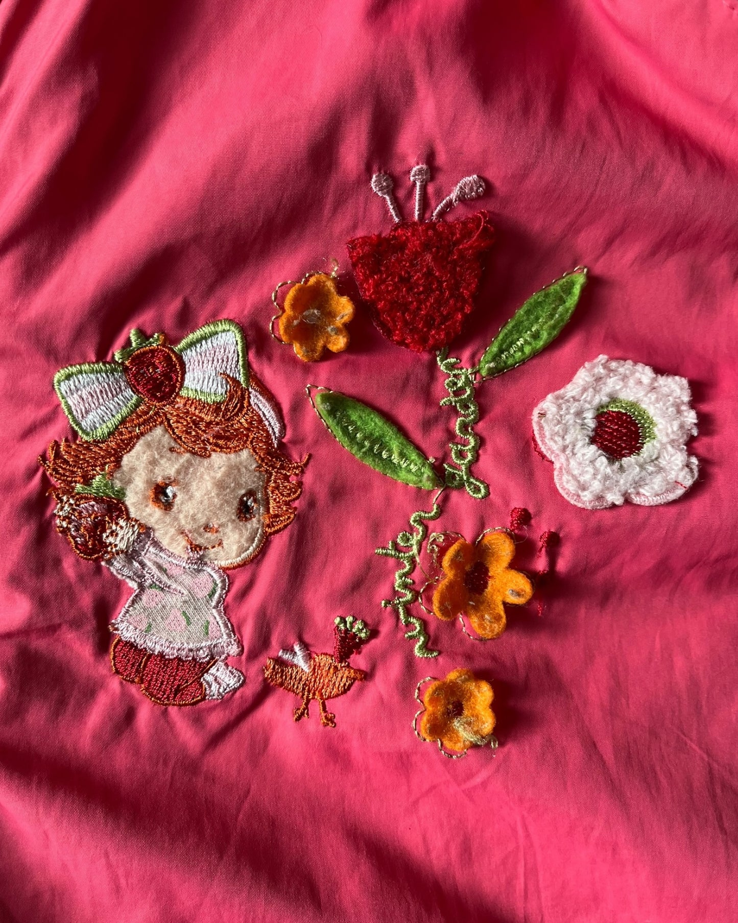 Strawberry Shortcake puffer jacket