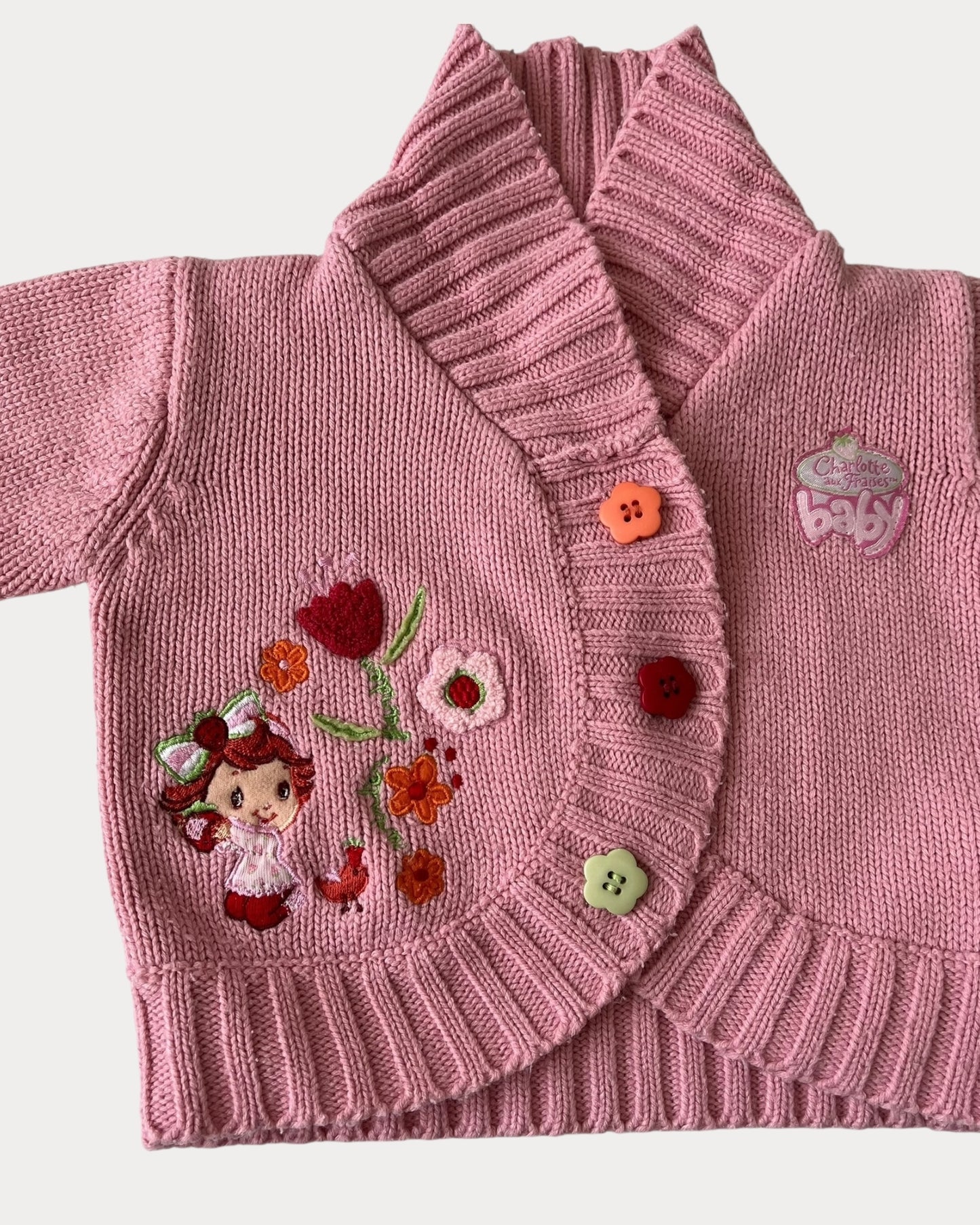strawberry shortcake cardigan