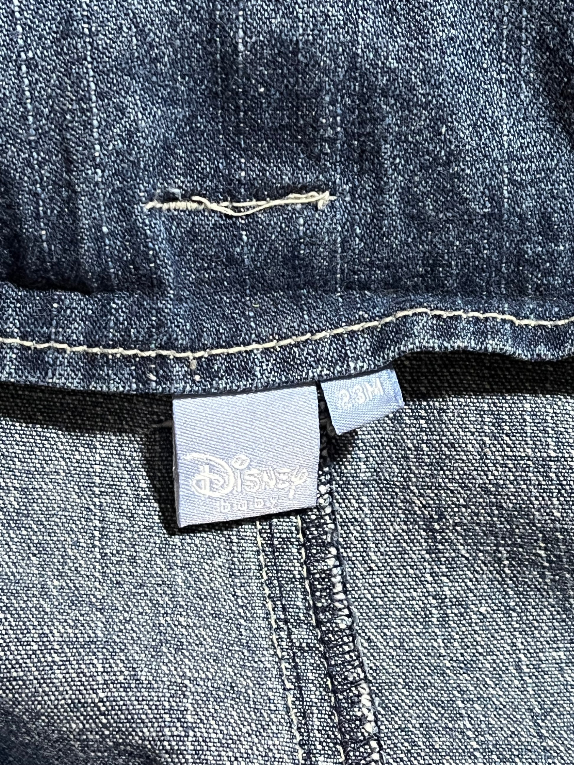Vintage winnie the pooh denim overall