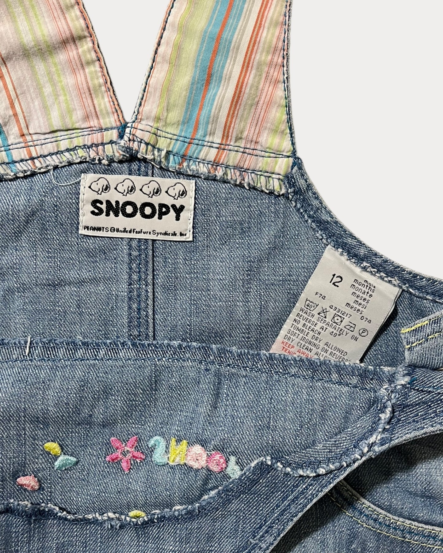 Snoopy denim dress