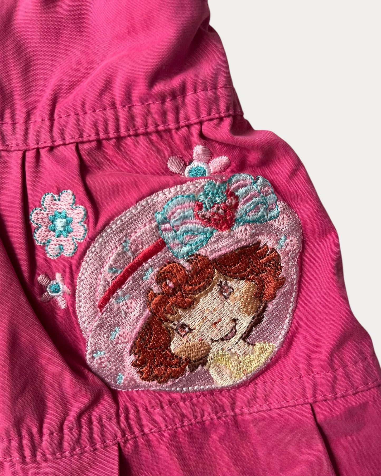Vintage Strawberry Shortcake pink skirt