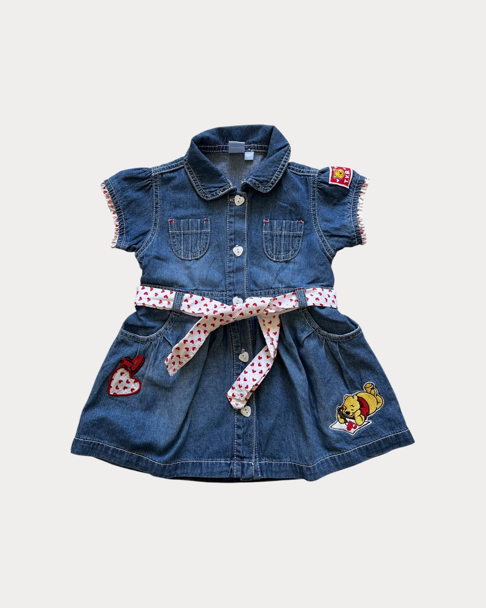 Vintage Winnie the Pooh denim dress