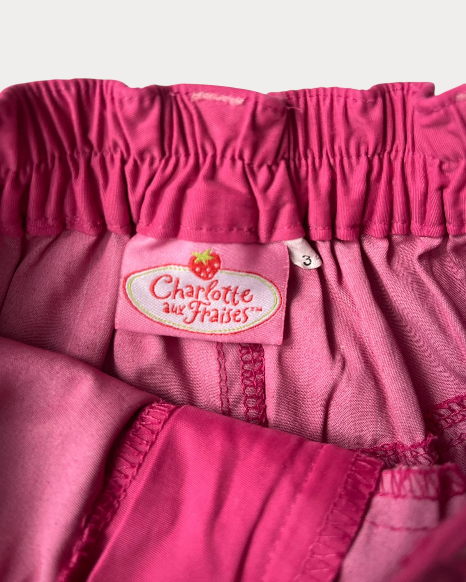 Vintage Strawberry Shortcake pink skirt