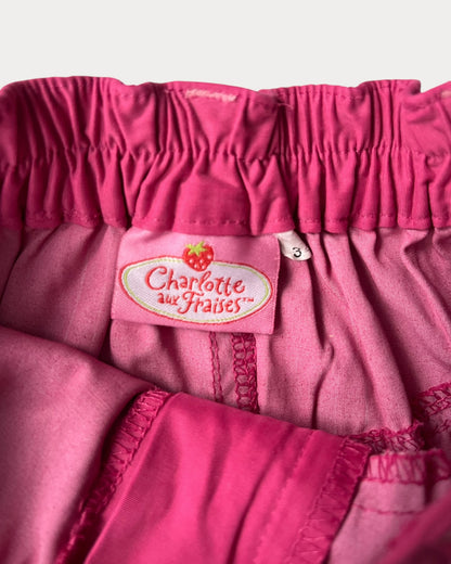 Vintage Strawberry Shortcake pink skirt