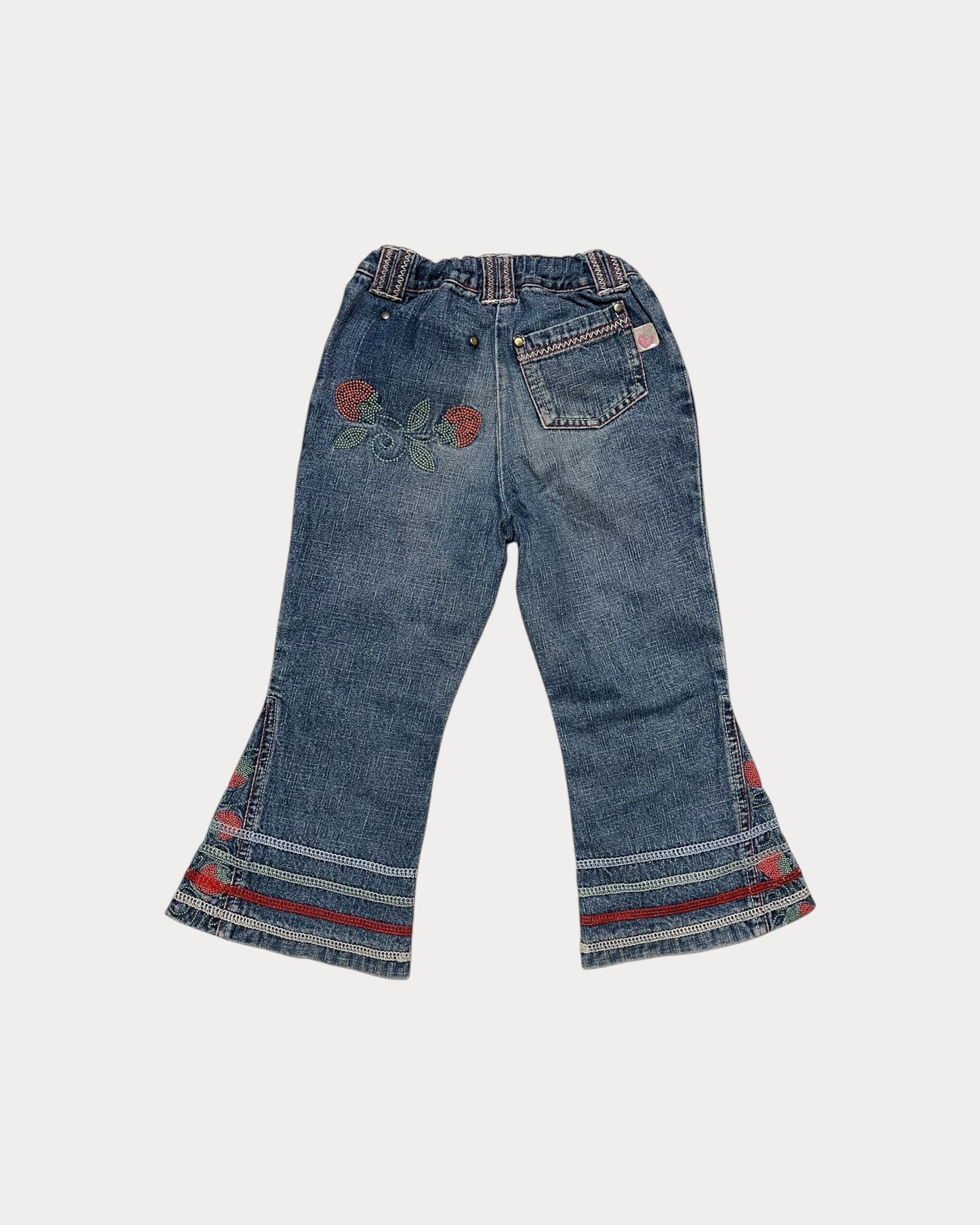 Vintage Strawberry Shortcake flare jean