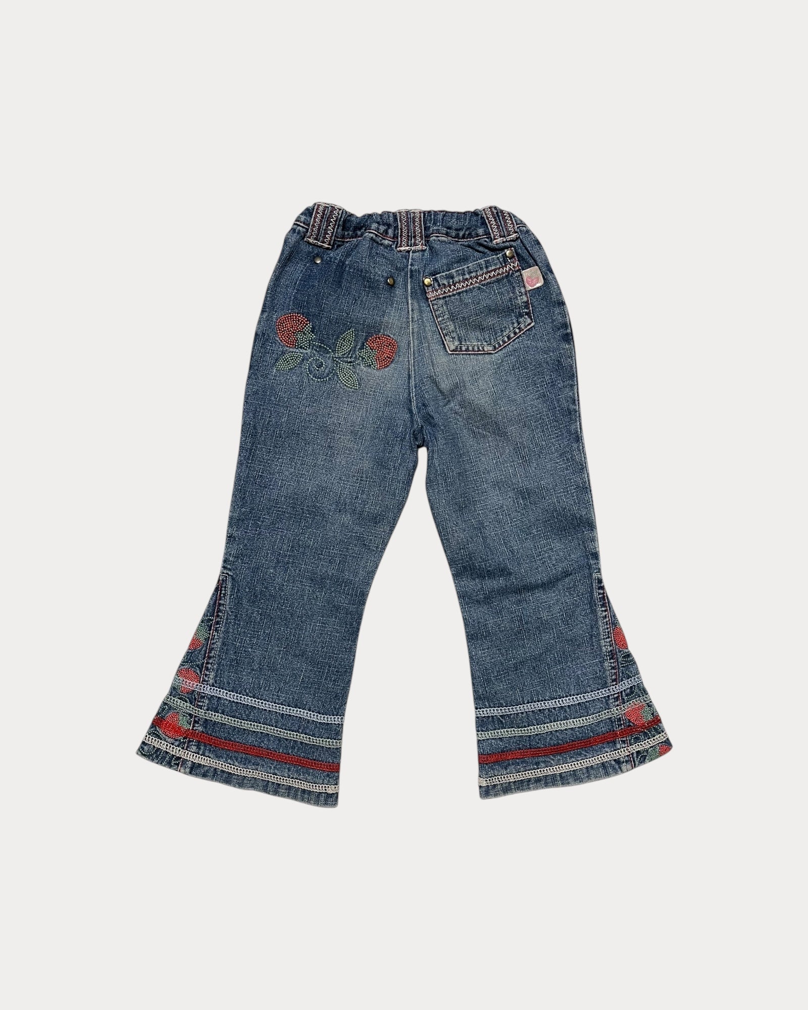 Vintage Strawberry Shortcake flare jean
