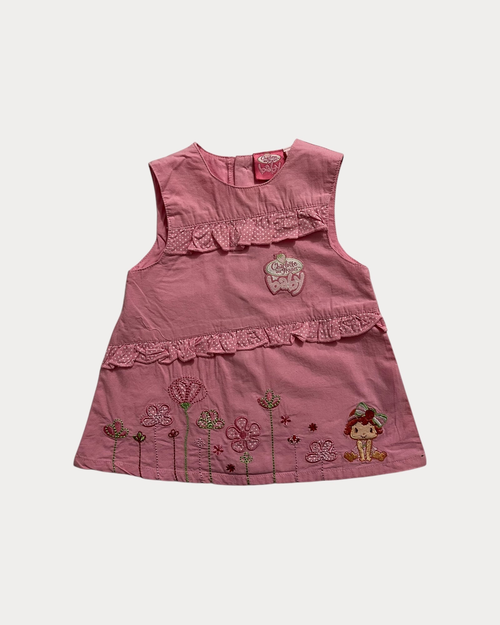 Vintage strawberry shortcake tunic top