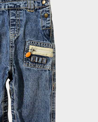 Vintage denim winnie the pooh overall