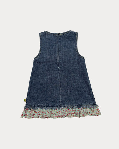 vintage strawberry shortcake denim dress