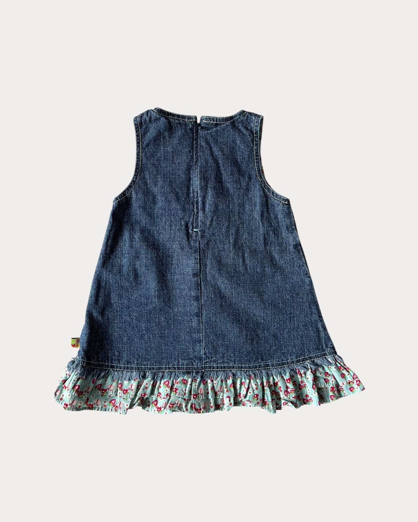 Vintage Strawberry Shortcake denim dress