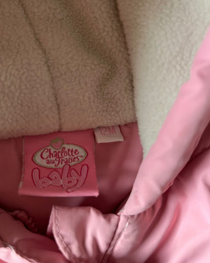 Vintage Strawberry Shortcake puffer jacket