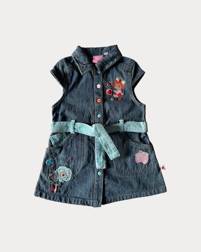 Vintage Strawberry Shortcake denim dress