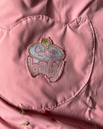 Vintage Strawberry Shortcake puffer jacket