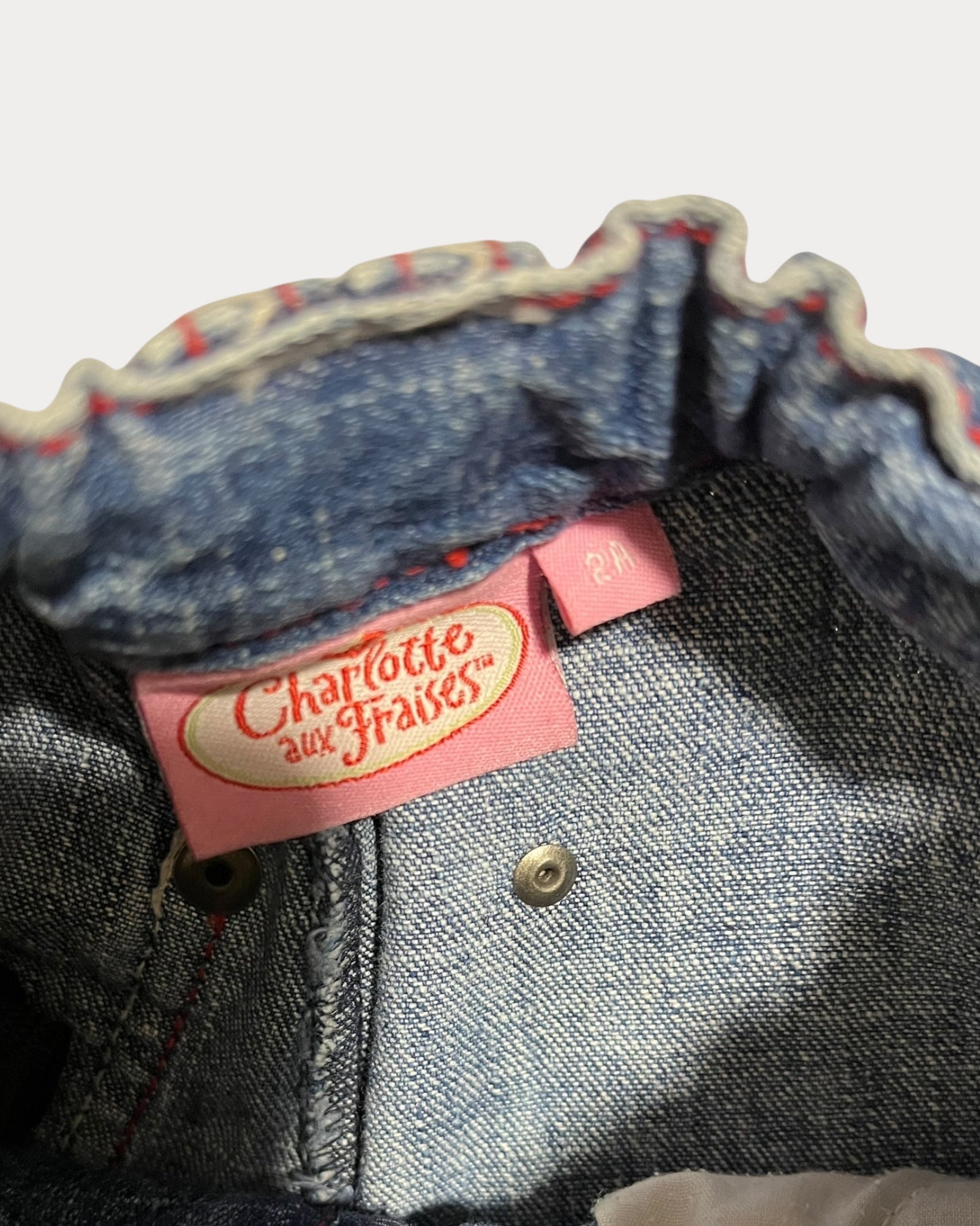 Vintage Strawberry Shortcake flare jean