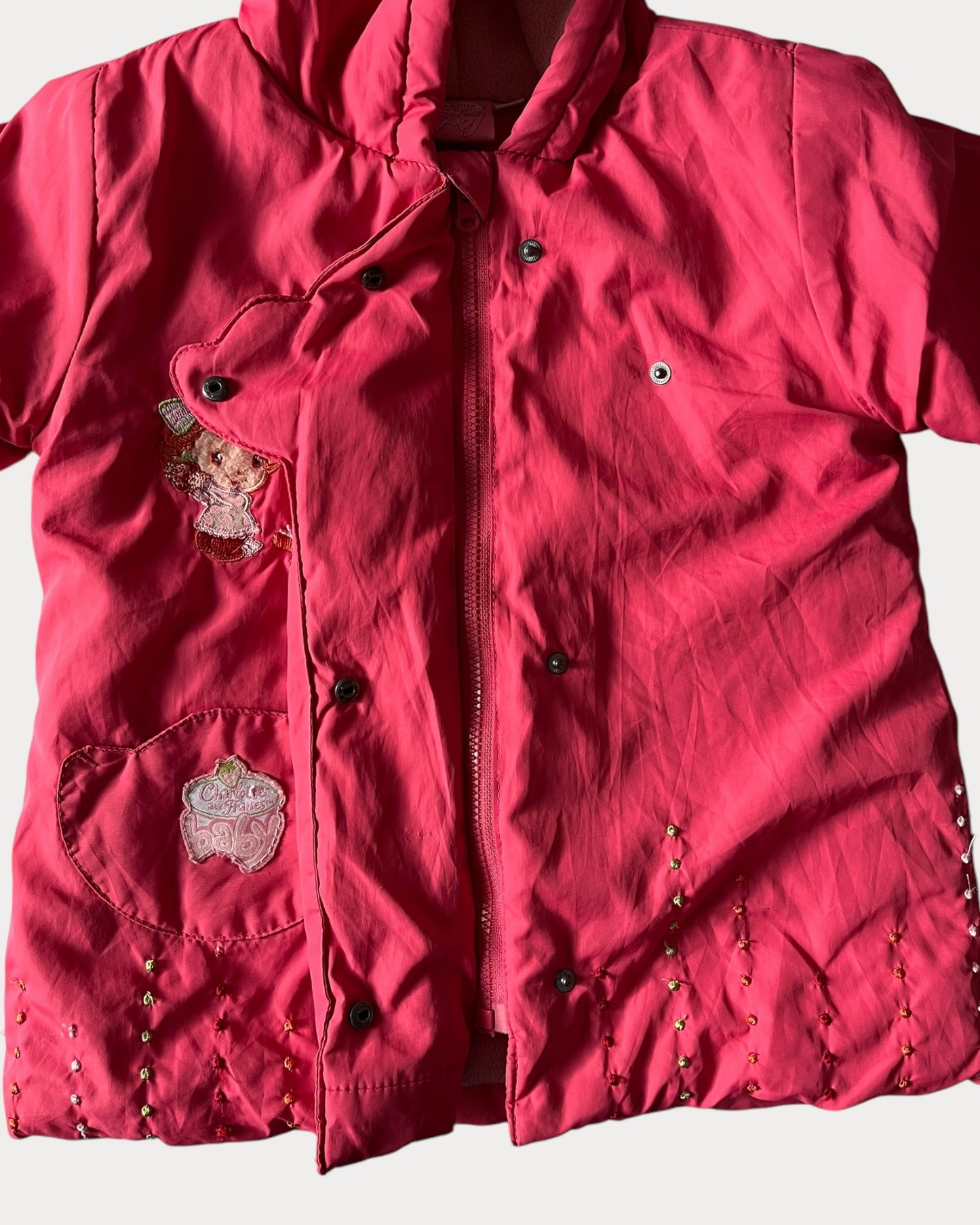 Strawberry Shortcake puffer jacket