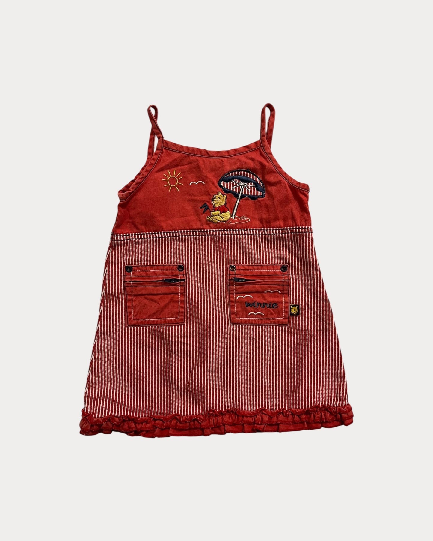 Vintage Winnie The pooh denim dress