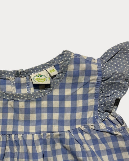 Robe babydoll vichy Winnie l'ourson