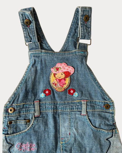 Vintage Strawberry Shortcake denim dress