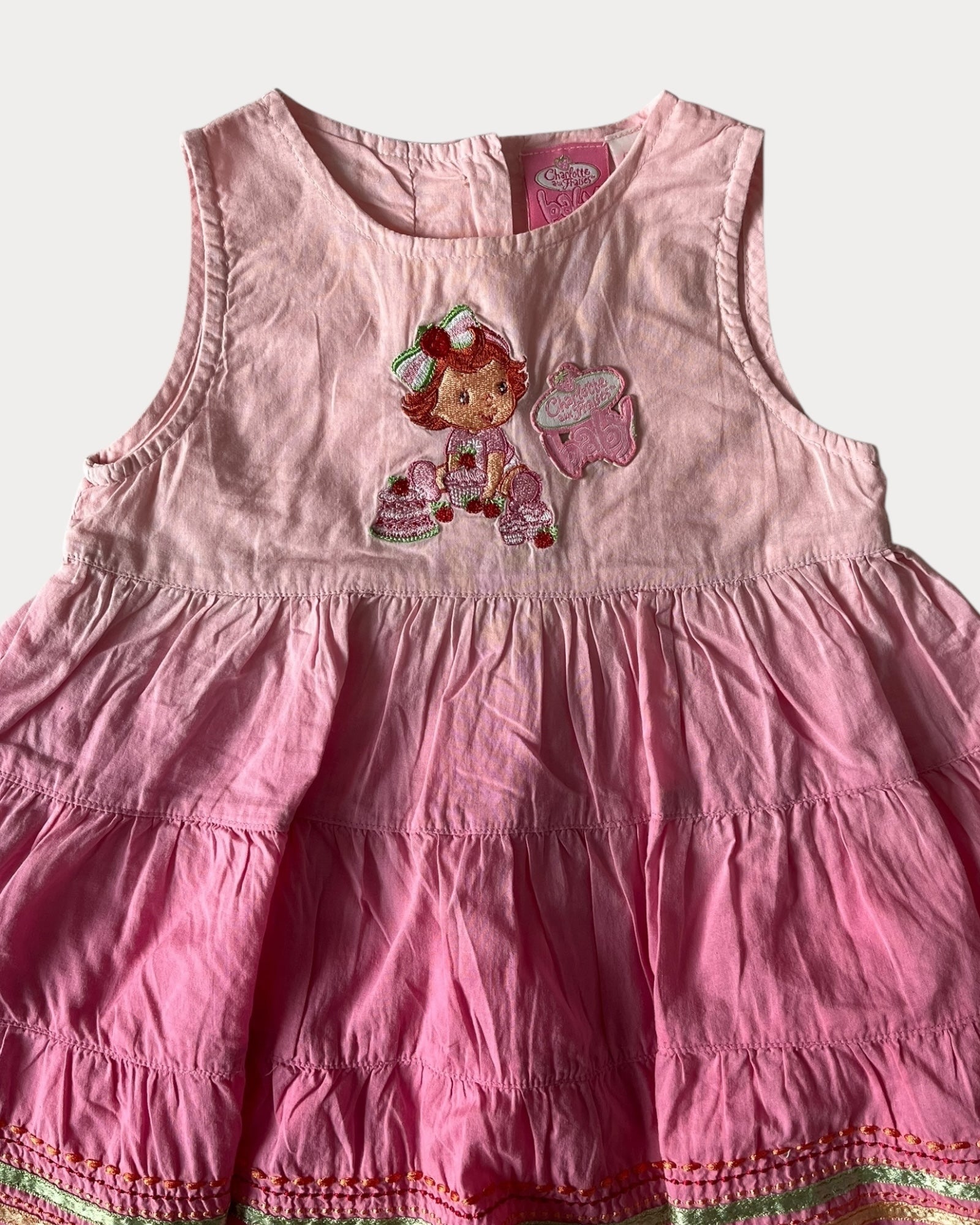 Vintage Strawberry Shortcake babydoll dress