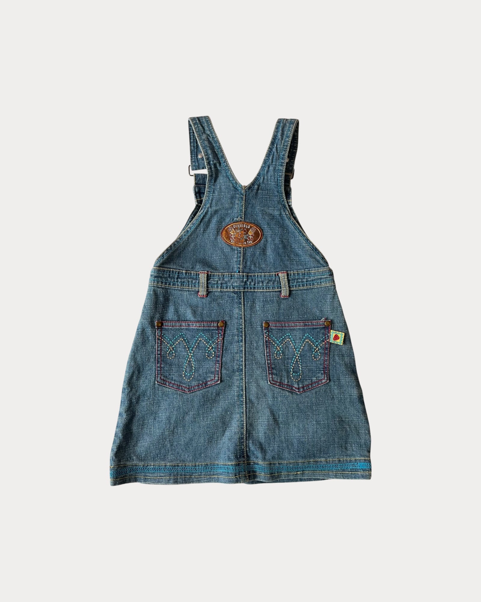 Vintage Strawberry Shortcake denim dress
