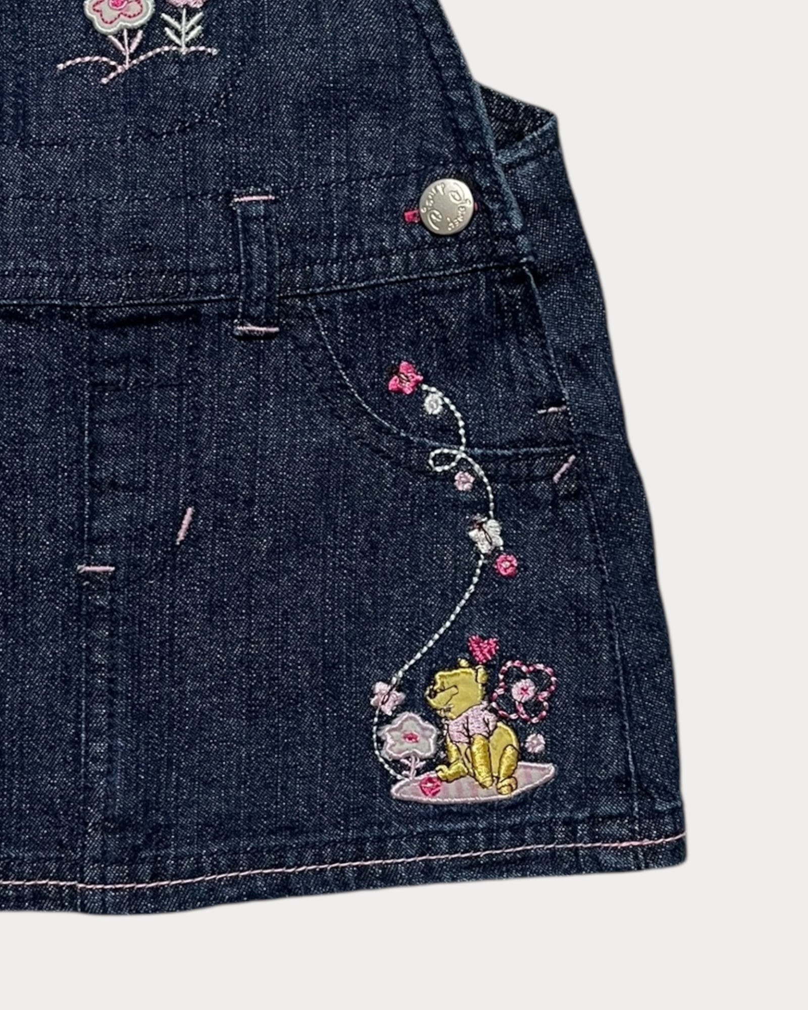 Vintage denim Winnie the Pooh dress.