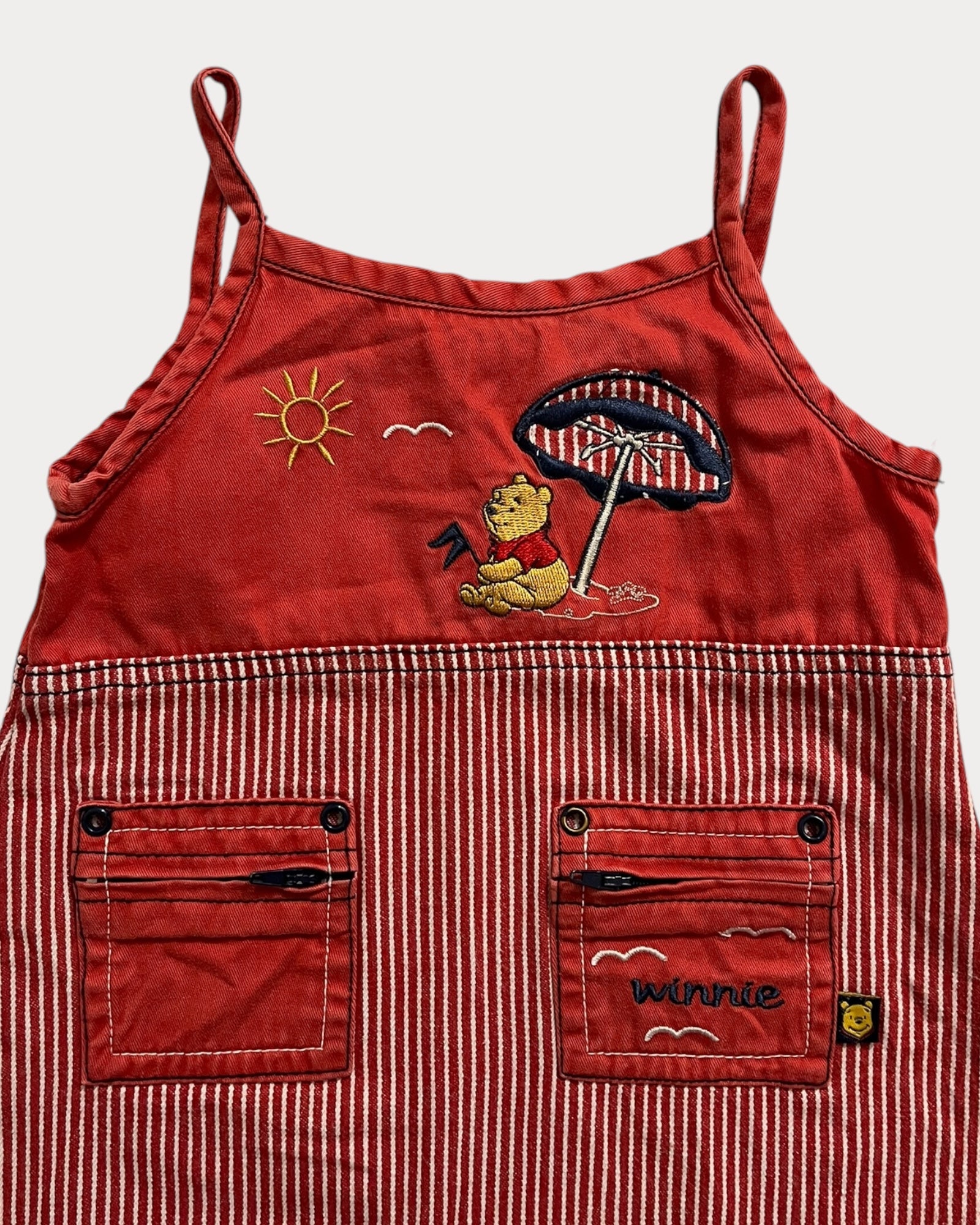 Vintage Winnie The pooh denim dress