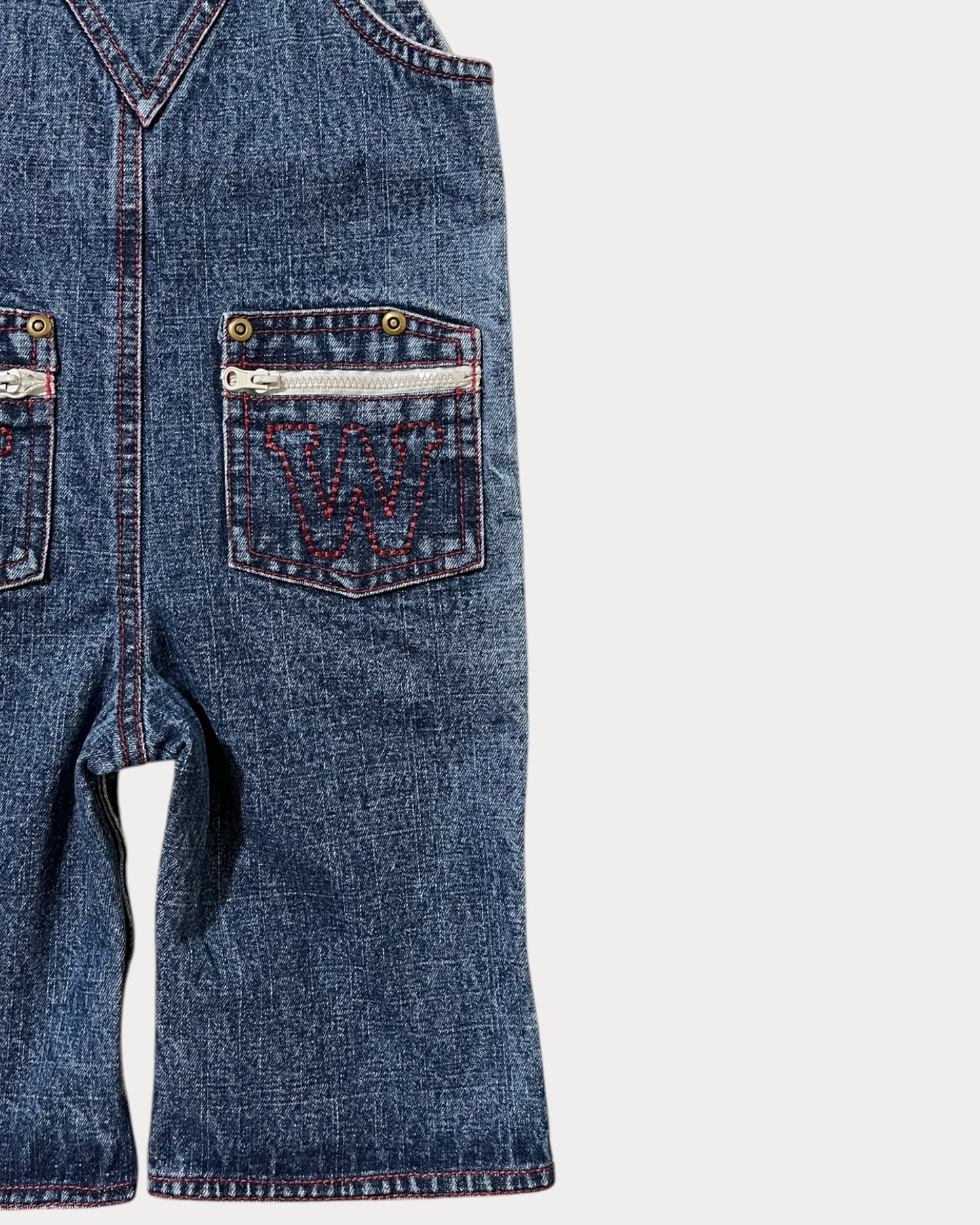 Vintage denim winnie the pooh overall