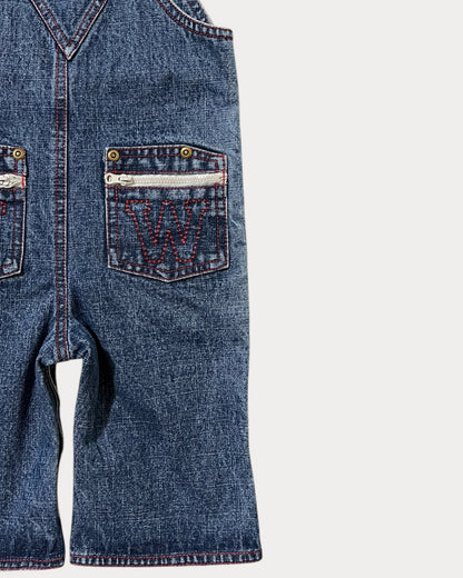Vintage denim winnie the pooh overall