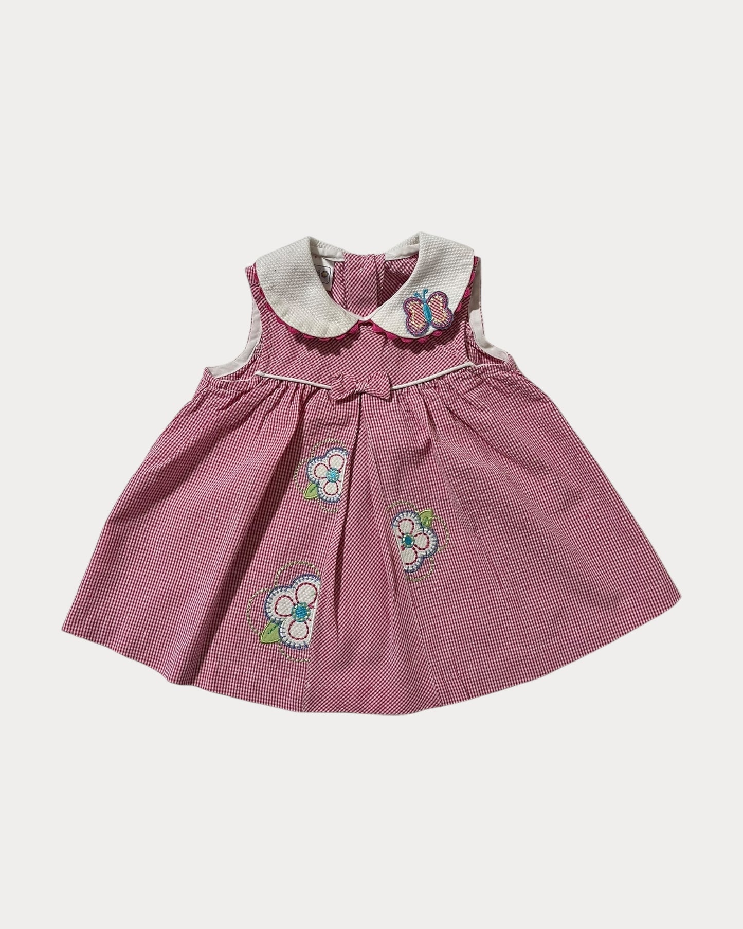 vintage gingham dress