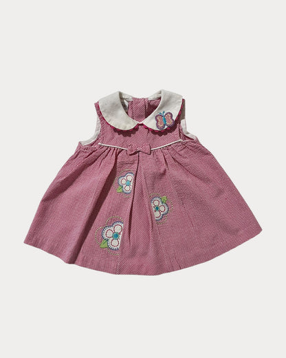 vintage gingham dress