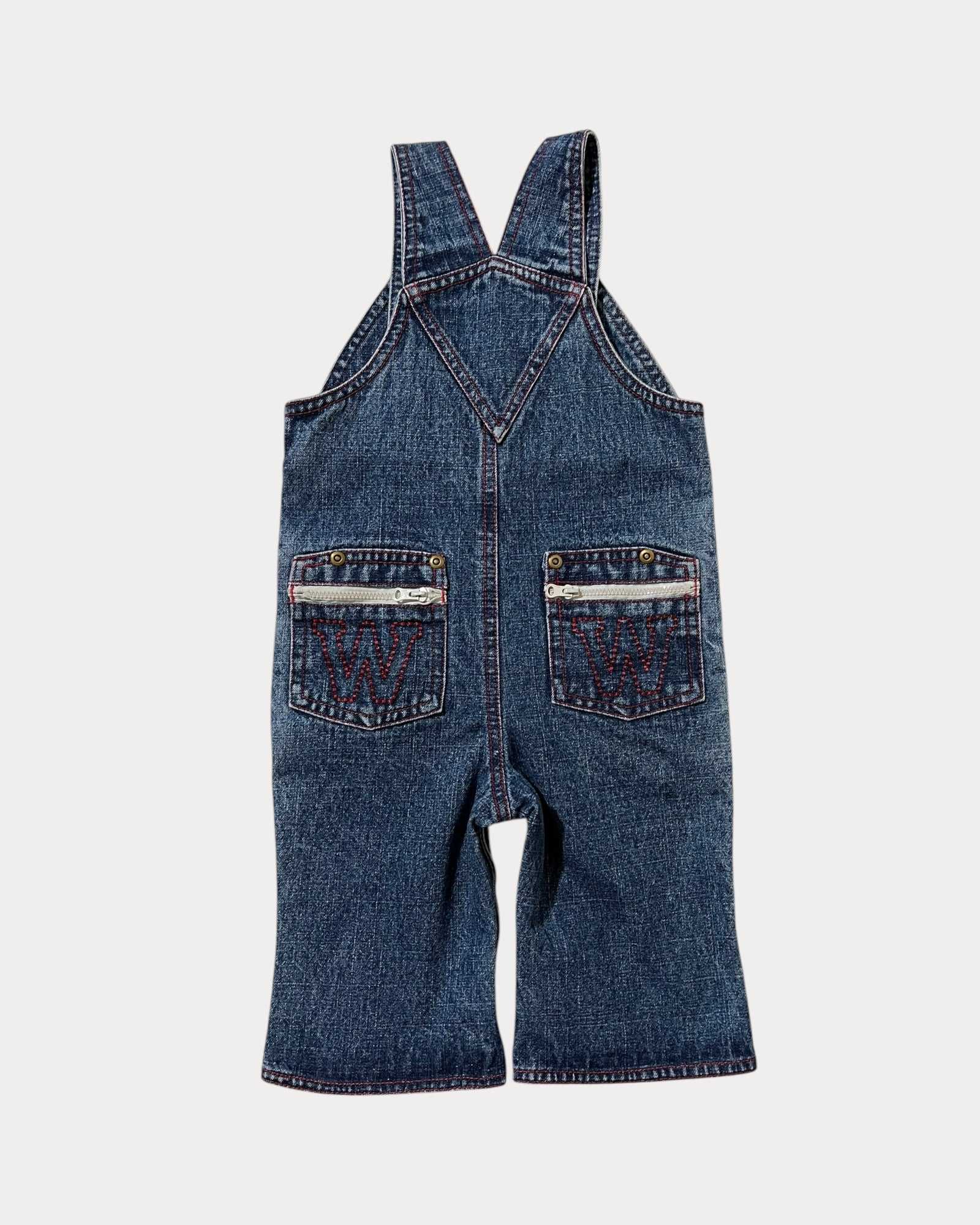 Vintage denim winnie the pooh overall