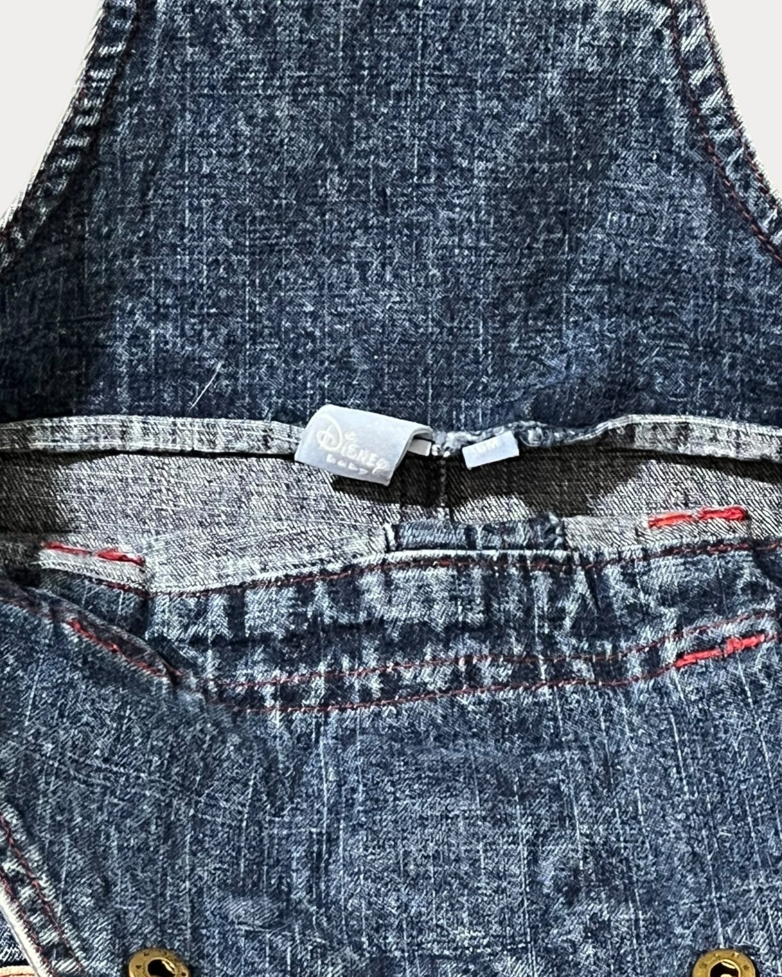 Vintage denim winnie the pooh overall