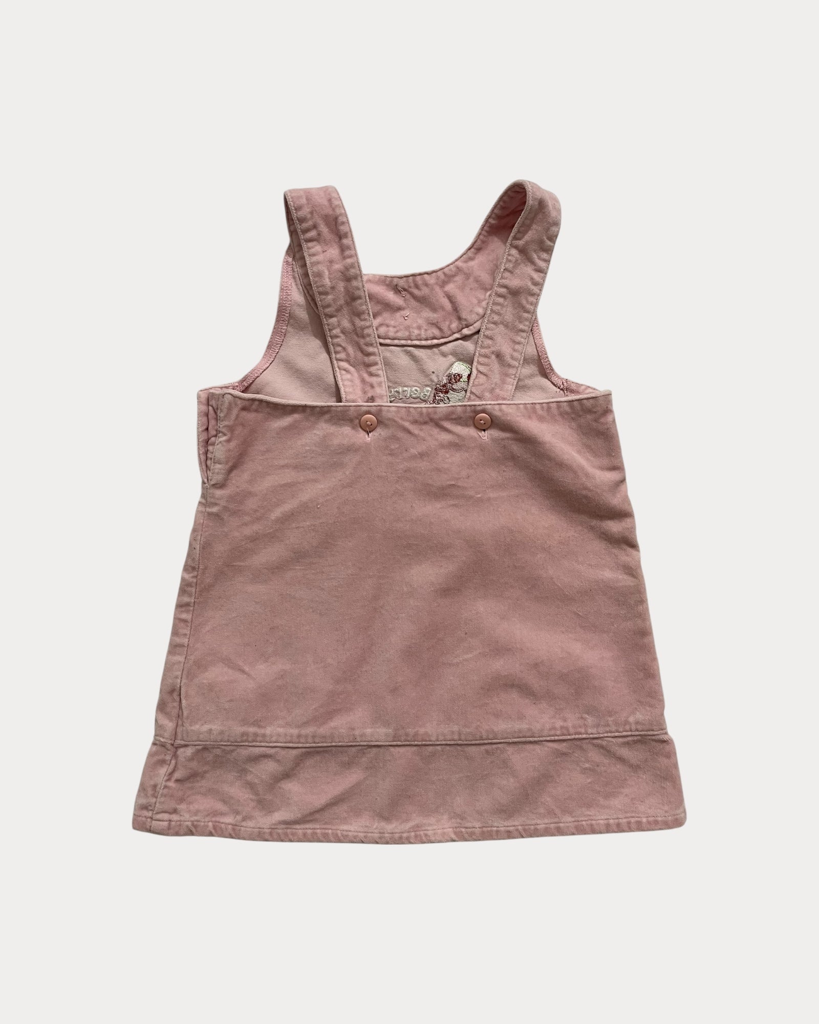 Strawberry Shortcake (French version) pink velvet dress 