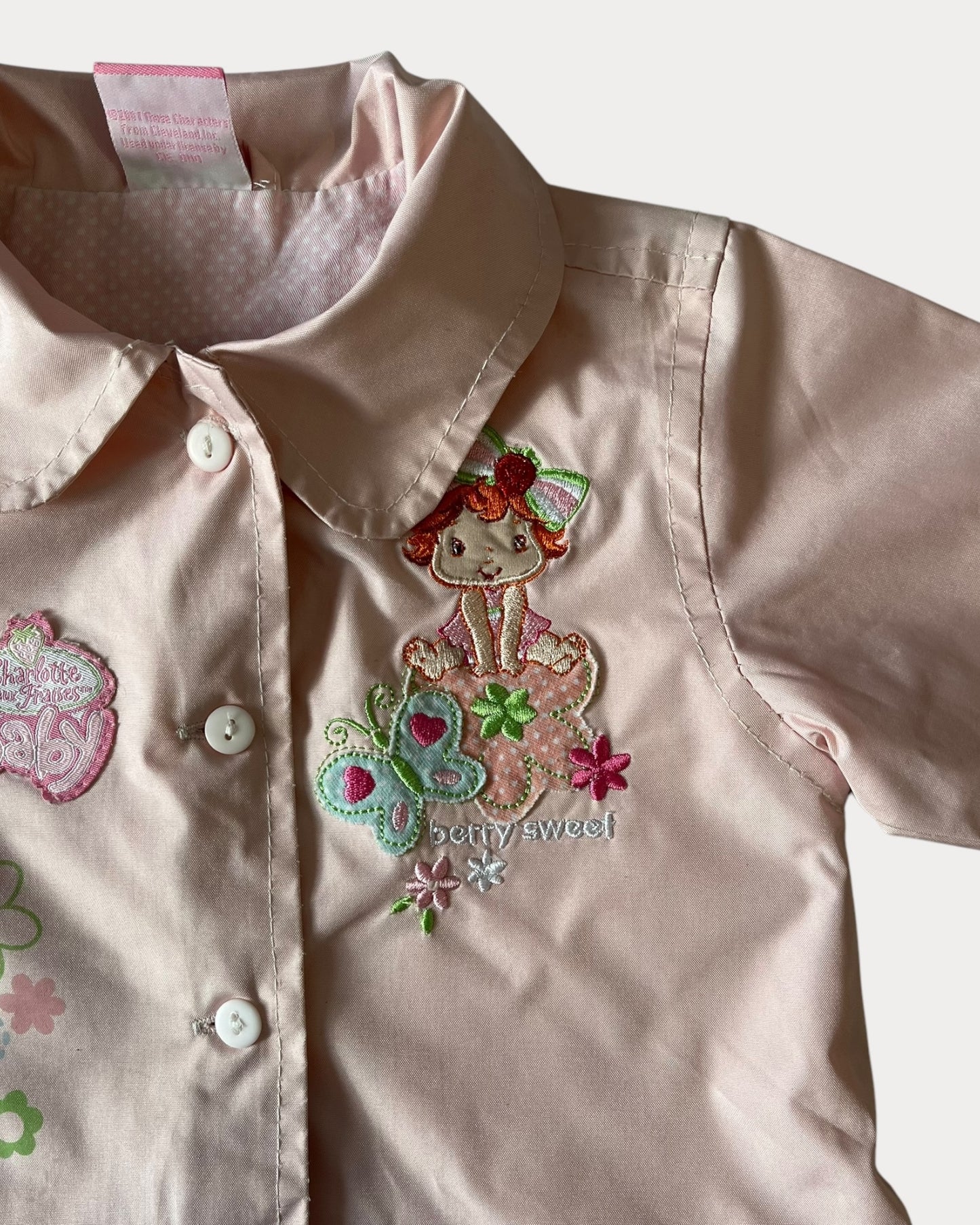 Vintage Strawberry Shortcake Raincoat