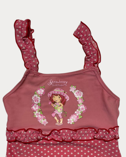 Vintage y2k Strawberry Shortcake swimsuit