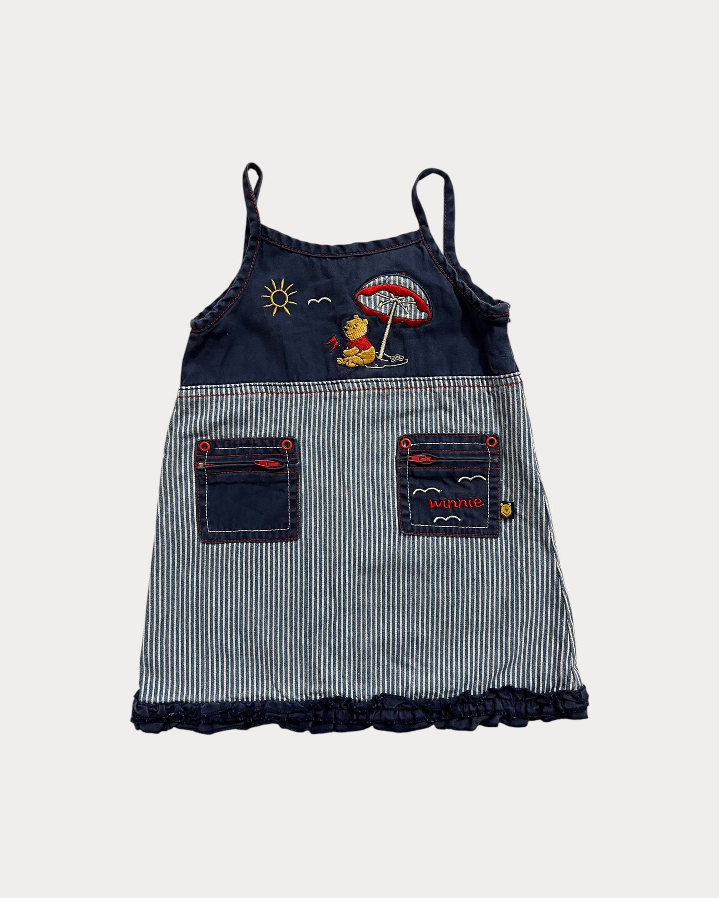 Vintage Winnie The pooh denim dress