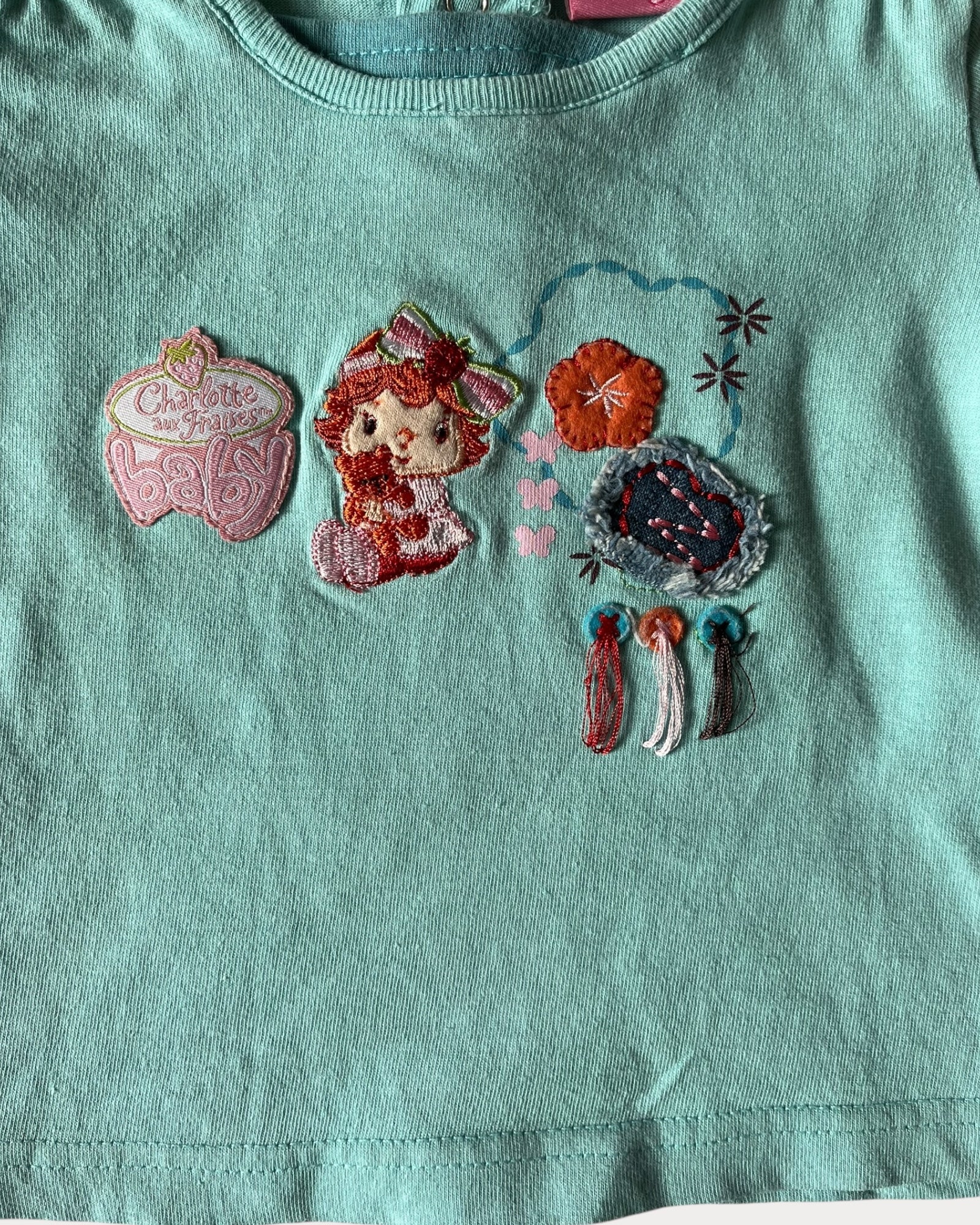 Vintage Strawberry Shortcake denim set