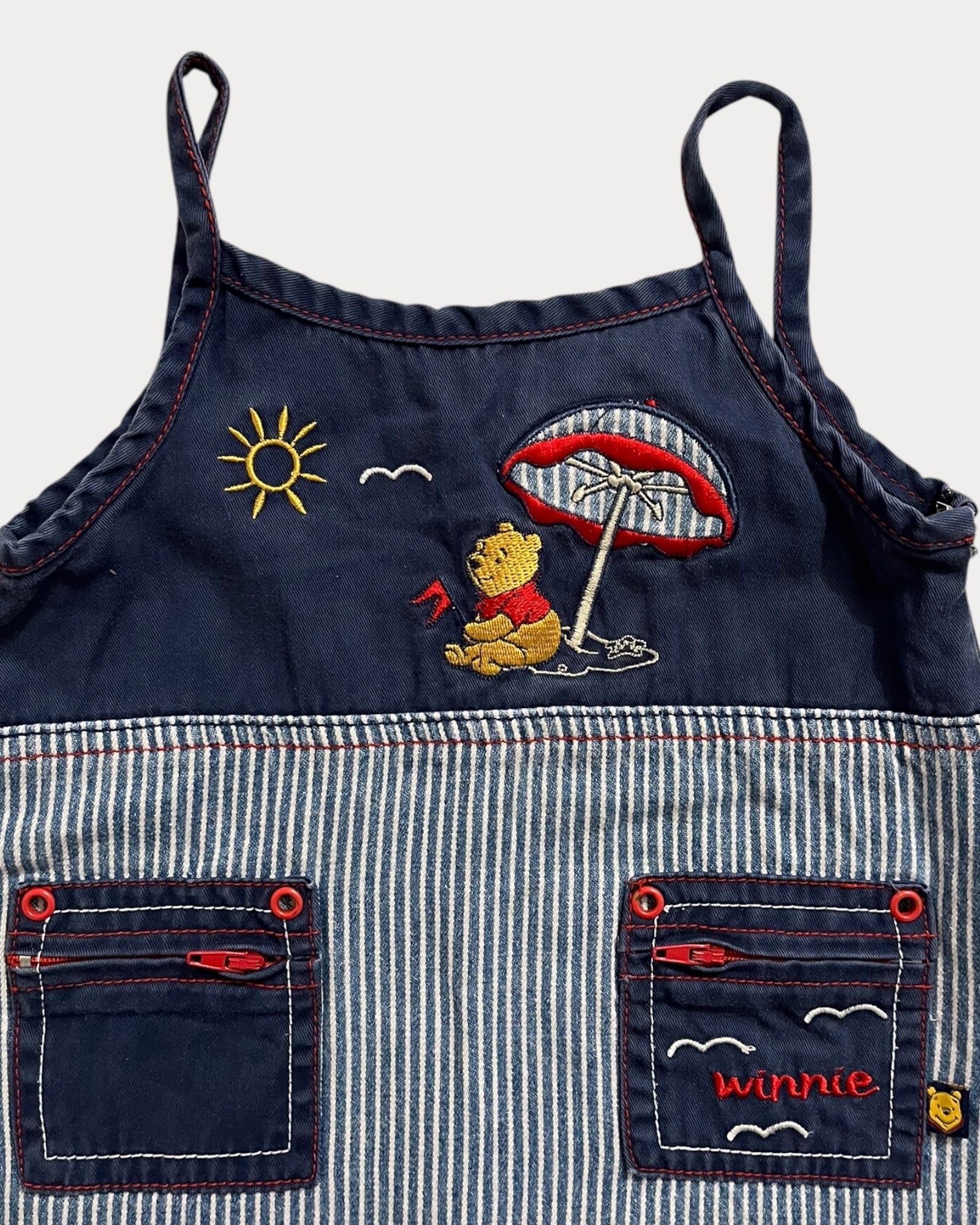 Vintage Winnie The pooh denim dress