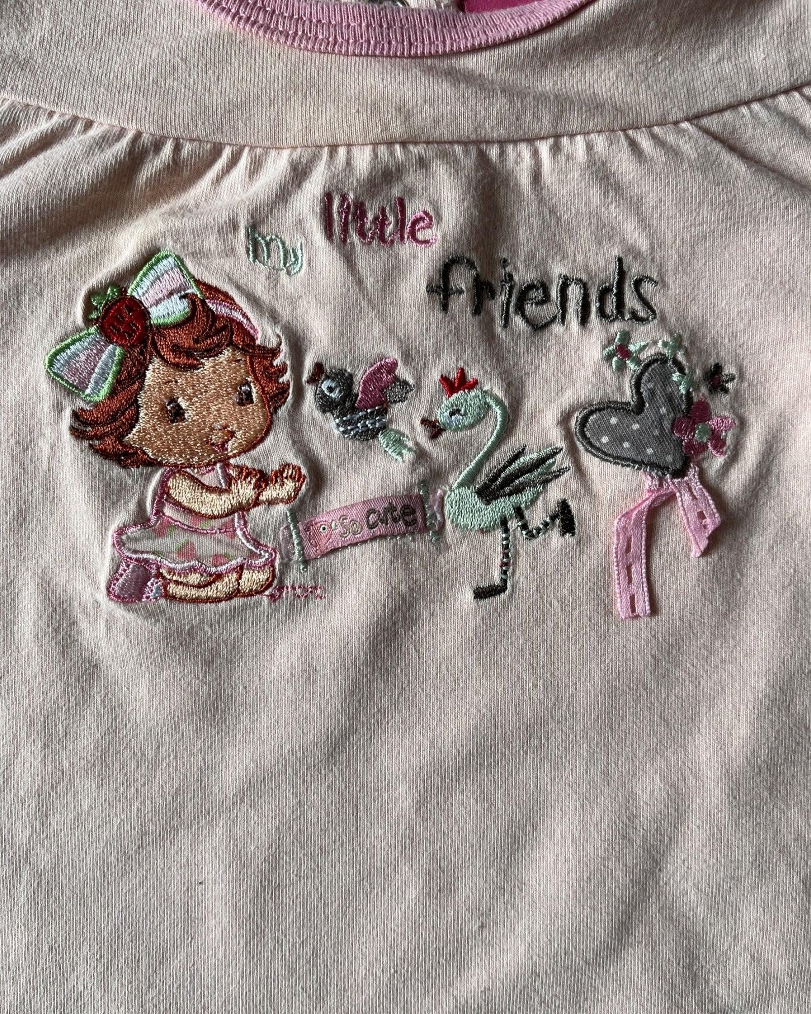 Vintage Strawberry Shortcake denim set