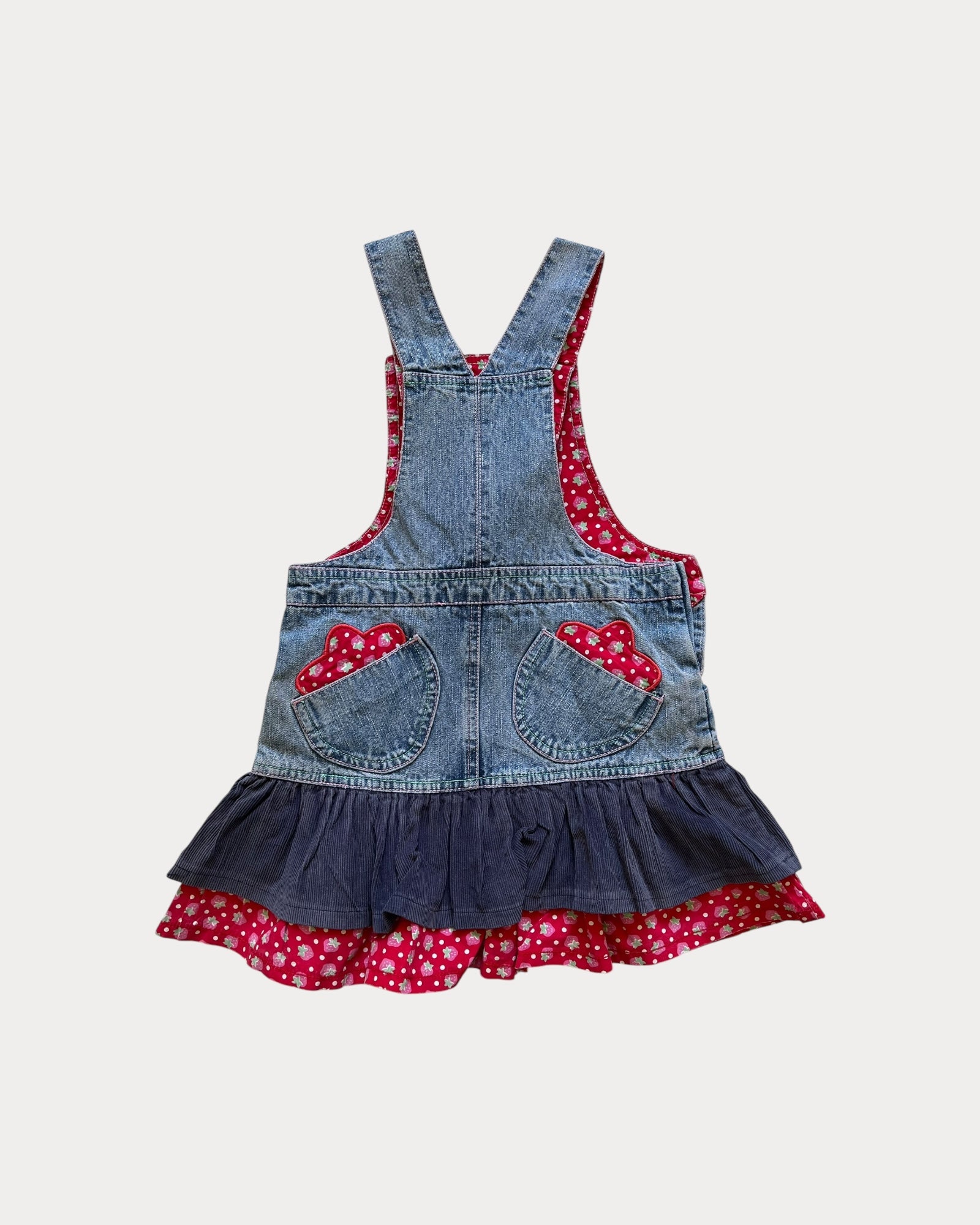 Vintage Strawberry Shortcake denim dress