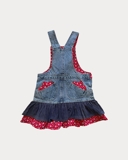 Vintage Strawberry Shortcake denim dress